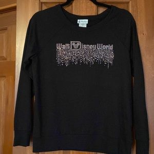 Disney Parks Walt Disney World Black Sweater Medium